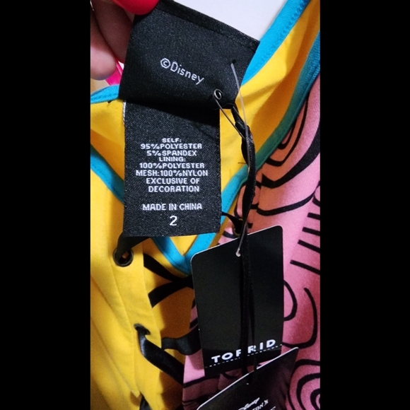 Torrid Disney Nightmare before Christmas dress costume NEW  2 18 20 2X skater - Picture 5 of 9